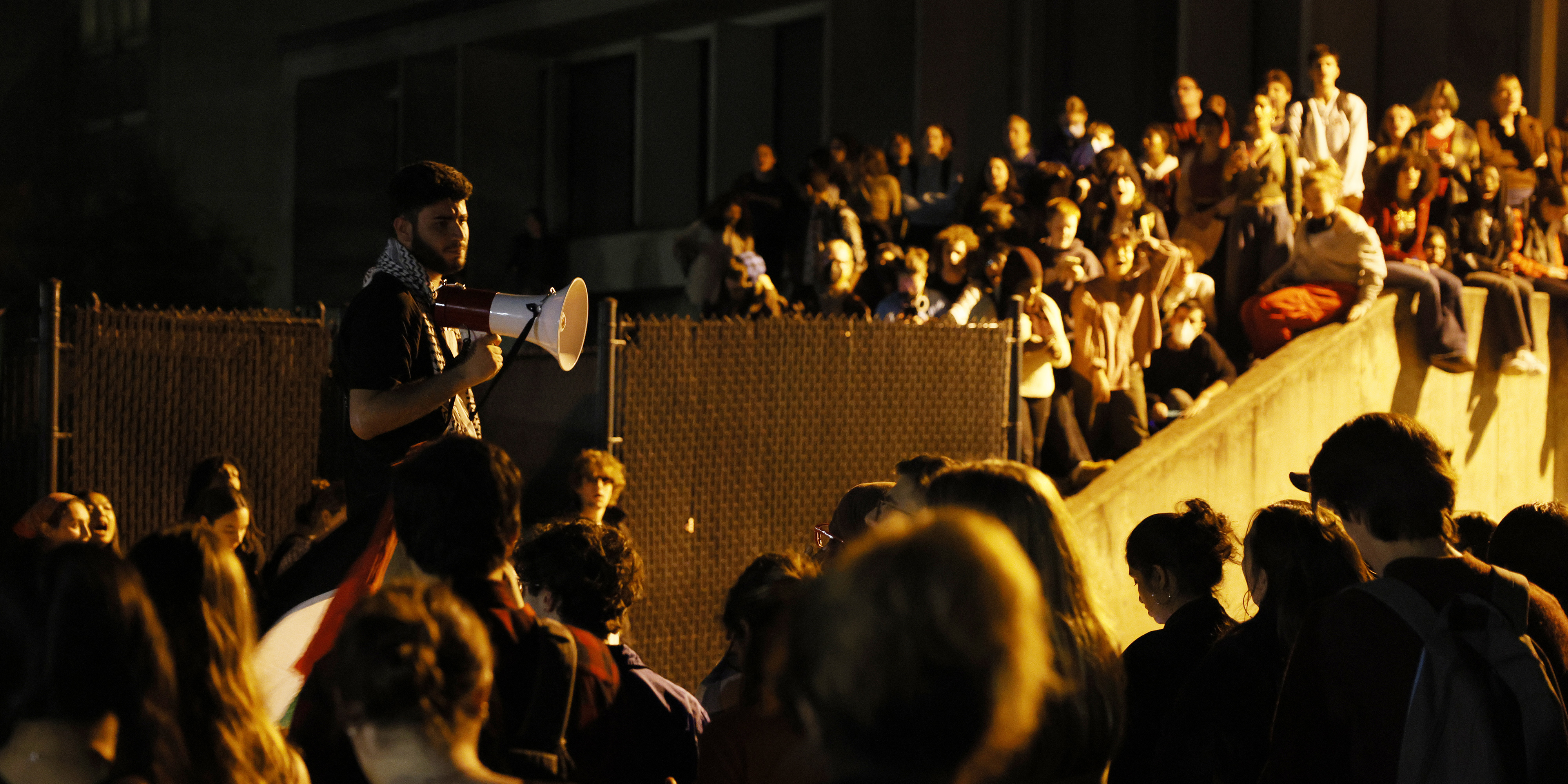 Pro-Palestine Students Face Expulsion for Using a Bullhorn 1