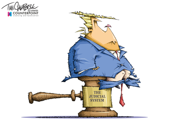 Cartoon by Tim Campbell Cartoon by Tim Campbell