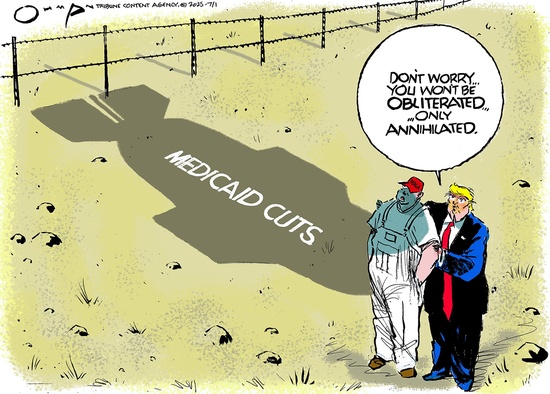 Cartoon by Jack Ohman Cartoon by Jack Ohman