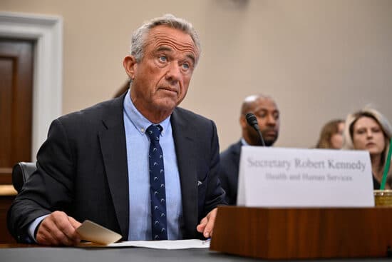 Secretary of Health and Human Services Robert F. Kennedy Jr. appears at budget hearing before a House Appropriations, Subcommittee at the U.S. Capitol on Wednesday, May 14, 2025, in Washington. (AP Photo/John McDonnell) Secretary of Health and Human Services Robert F. Kennedy Jr. appears at budget hearing before a House Appropriations, Subcommittee at the U.S. Capitol on Wednesday, May 14, 2025, in Washington. (AP Photo/John McDonnell)