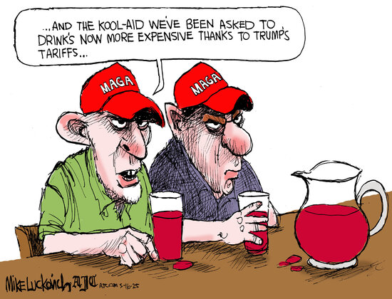 Cartoon by Mike Luckovich Cartoon by Mike Luckovich