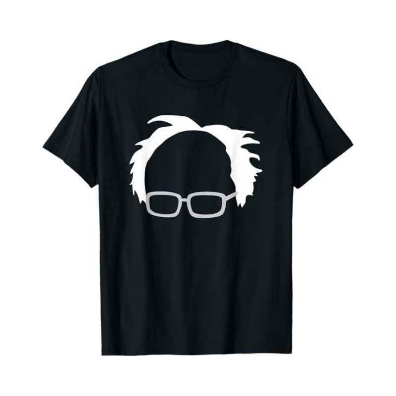 Bernie Sanders Hair And Glasses Bernie 2020 T-Shirt