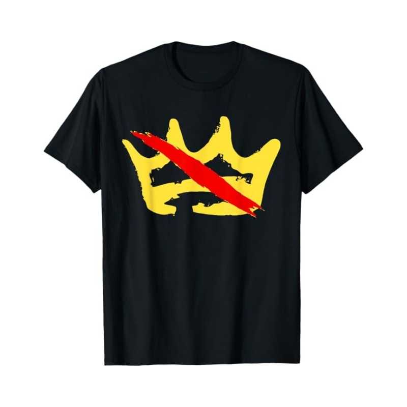 Retro No Kings Men Women T-Shirt