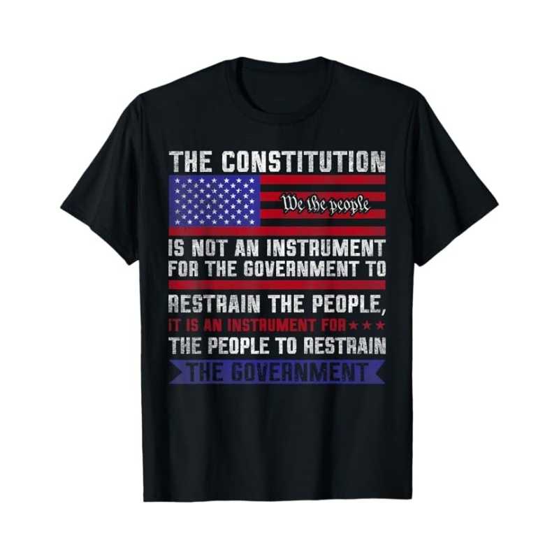 The Constitution Is An Instrument - US Patriotic T-Shirt