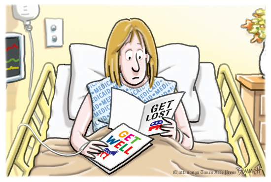 Cartoon by Clay Bennett