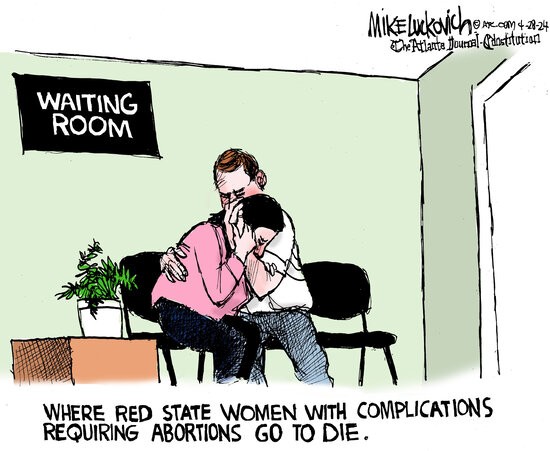 Cartoon by Mike Luckovich