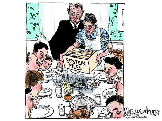 Cartoon by Mike Luckovich